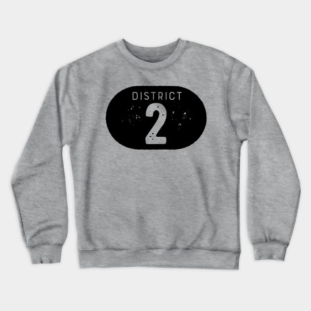 District 2 Crewneck Sweatshirt by OHYes